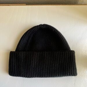 Classic Black Knit Beanie